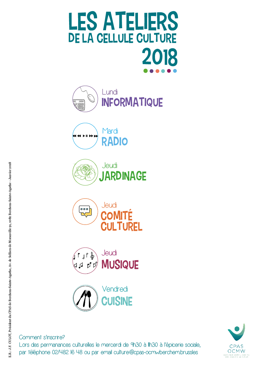 Affiche ateliers 2018